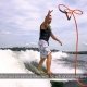 Solo Entrepreneur wakesurf board maker surfing tossing rope